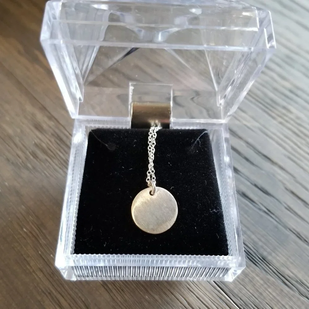 NEW--Sterling Silver BFF Necklace